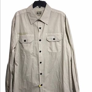Converse XL Button Up Long Sleeve